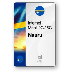 eSIM Internet Nauru, valabil 7 zile, trafic 1 GB, Standard