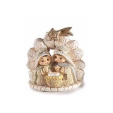 Figurina Nasterea Domnului polirasina multicolora 6x3.5x6.5 cm