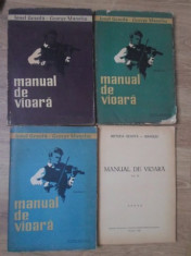 MANUAL DE VIOARA VOL.2,3,4 PLUS ANEXA LA VOL.4-IONEL GEANTA, GEORGE MANOLIU foto