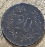 MNDSTR AUT202 - Austro-Ungaria - 20 heller 1916
