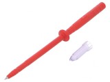 Sondă măsurare 1A roșie 4mm 122mm