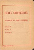 A2124 Banca cooperativă Timișoara, 1963, carnet de membru cooperator și pentru depuneri spre fructificare