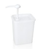Dispenser PP pentru sosuri, capacitate 3 litri
