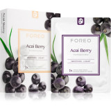 FOREO Farm to Face Sheet Mask Acai Berry mască textilă antioxidantă 3x20 ml