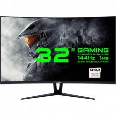 Monitor LED Gaming Curbat Gamemax GMX32B 32 inch 1ms Black foto