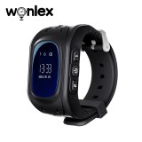 Ceas Smartwatch Pentru Copii Wonlex Q50 cu Functie Telefon, Localizare GPS, Pedometru, SOS - Negru