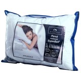 Cumpara ieftin Perna matlasata bumbac Superball, 70x70 cm, umplutura hipoalergenica, lavabila la 90 C, alb