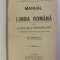 MANUAL DE LIMBA ROMANA PENTRU CLASA A VII - a SEMINARIILOR CONFORM PROGRAMULUI DIN 1908 de GH. ADAMESCU , 1912