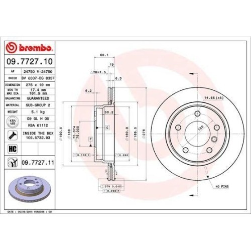 Set discuri frana Bmw 3 (E36), 3 (E46), 3 Compact (E46), 3 Convertible (E36), 3 Convertible (E46), 3 Coupe (E36), 3 Coupe (E46), 3 Touring (E36), 3 T