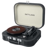 Pick-up Muse MT-201 DG, 2 x 5W, Comutator automat, 45 rpm, Bluetooth, USB, Negru