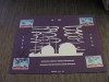 4 Timbre Obliterate , Ștampile Speciale, Ediție Limitată Colecție Organizația Meteorologică Mondială Belgia 1973, Europa