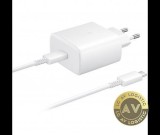 Incarcator Retea Cu Cablu USB-C Samsung EP-TA845 + EP-DA705BWE 45W 4.05A 1 x USB-C Alb GP-TOU021RFBWW