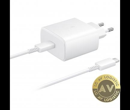 Incarcator Retea Cu Cablu USB-C Samsung EP-TA845 + EP-DA705BWE 45W 4.05A 1 x USB-C Alb GP-TOU021RFBWW