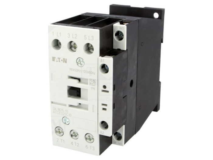 Contactor 3P NO 110V 25A
