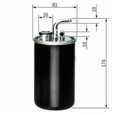 Filtru combustibil JEEP PATRIOT (MK74) (2007 - 2016) BOSCH F 026 402 827