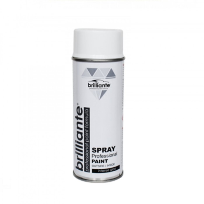 Vopsea Spray Brilliante Alb Clasic Lucios RAL 9003 400 ml