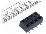 Conector şiruri pini mamă 8 PIN 2,54mm gold flash SMT SAMTEC
