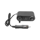 Prelungitor priza auto 24V cu bricheta si 2 porturi USB