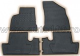 Covorase Cauciuc Dedicate Peugeot 5008 I (2009-2017) 5 Locuri, Rigum Cehia, Margine Protectie Inalta