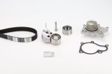 Kit distributie + pompa apa Hyundai Accent II, Elantra III, Getz, Highway, Matrix, Santa F&eacute; I, Trajet, Tucson; Kia Carens II, Cerato I, Sportage II