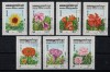 CAMBODGIA 1983 - Flori / serie completa, Stampilat