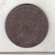 bnk mnd Italia 5 centesimi 1862 N