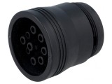 Conector Cablu-Cablu AHD Mamă 9-PIN 55-125&deg;C