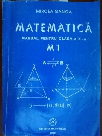 Matematica manual pentru clasa a X-a M1