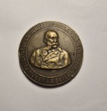 Medalie Ioan Movila 1924 - Fondatorul Statiunei Balneare Movila Techirghiol , actuala Eforie Jud Constanta