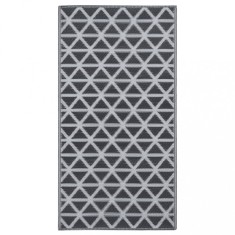 Covor de exterior, ARAKIL negru, 120x180 cm, PP