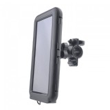 Suport Telefon Moto Bicicleta ALM, Prindere Ghidon, Universal 6.8 inch