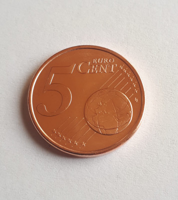 Letonia - 5 Cents / Euro centi - 2019 - UNC (din fisic) foto