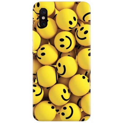 Husa silicon pentru Xiaomi Mi 8 Pro, Smiles 002 foto