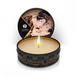 Cumpara ieftin Mini lumanare de masaj si ambient SHUNGA, cu aroma de ciocolata, 30 ml#