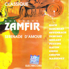 CD Clasica: Gheorghe Zamfir - Serende d'amour ( original Electrecord )