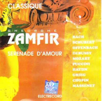 CD Clasica: Gheorghe Zamfir - Serende d&amp;#039;amour ( original Electrecord ) foto