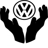 Cumpara ieftin Sticker My World Is VOLKSWAGEN