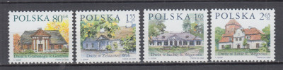 POLONIA 2000 CASE POLONEZE CONAC POLONEZ SERIE MNH foto