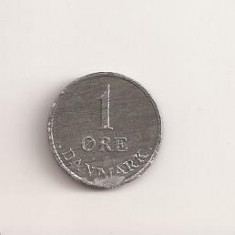 Moneda Danemarca - 1 Ore 1965