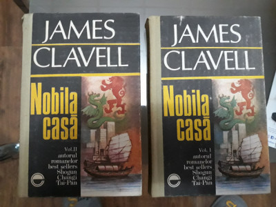 Nobila casa - James Clavell 2 volume foto