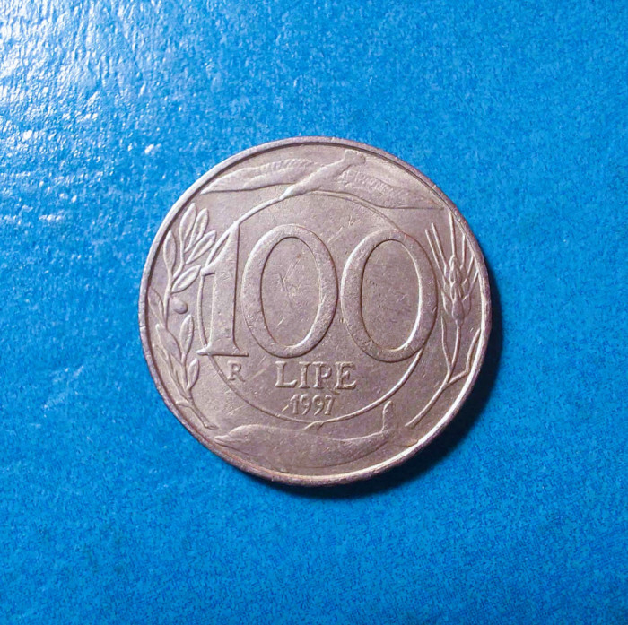 Moneda Italia - 100 Lire 1997