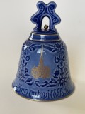 Clopot de Crăciun din portelan danez Bing &amp; Grondahl, 1982 - Catedrala Sf. Ștefan, Viena, Austria, Decorative