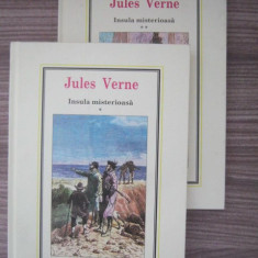 Jules Verne - Insula misterioasa 2 volume (2010, editie cartonata)