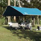 Prelata de camping, albastru, 420x440 cm, impermeabila GartenMobel Dekor, vidaXL
