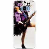 Husa silicon pentru Samsung S8 Plus, Rock Music Girl