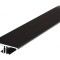 Profil aluminiu negru 2m pentru module LED