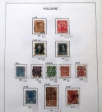 Polonia 1928&ndash;1932 &ndash; Lot 12 timbre interbelice, personalități, simboluri naționale și emisiuni comemorative