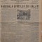 Ziar LUMEA NOUĂ, 1898, 4 pg format mare/ &rdquo;Răscoala evreilor din Galați&rdquo;