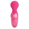 Vibrator Wand Multispeed Little Cute, USB Reincarcabil, Fuchsia