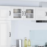 vidaXL Dulap de bucătărie Alb lucios 40 x 31 x 40 cm Lemn compozit 884842